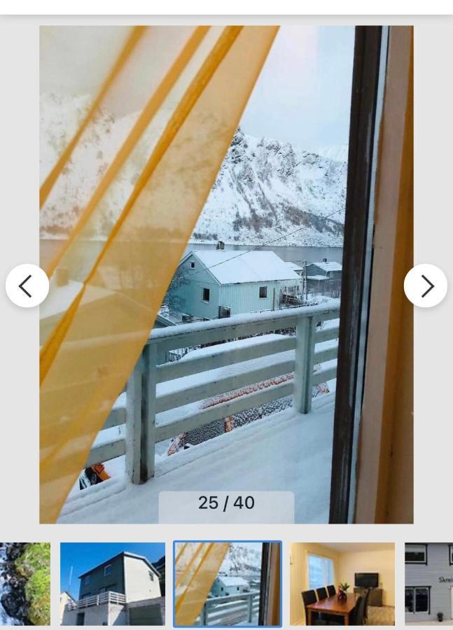 Senja Villa Gryllefjord Esterno foto
